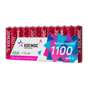 Космос HR03 1100mah KOCR03NIMH1100mAh12S SR12
