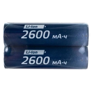 Космос 18650 2600mah KOC18650Li-ion26US2 без защиты SR2