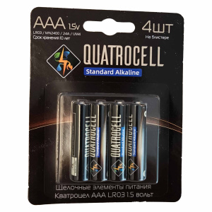 Quatrocell AAA LR03 Standard BL4