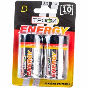 Трофи LR20 Energy Power Alkaline BL2