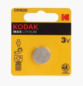 Kodak CR1620 MAX LITHIUM BL1