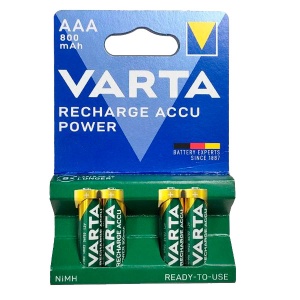 Varta HR03 800mah Ready 2 Use R2U 56703101414 BL4 Varta HR03 800mah Ready 2 Use R2U 56703101414 BL4