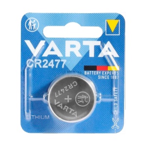 Varta CR2477 Electronics Lithium 06477101401 BL1 Varta CR2477 Electronics Lithium 06477101401 BL1