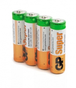 GP LR6 Super Alkaline 15ARS-2SB4 SR4 GP LR6 Super Alkaline 15ARS-2SB4 SR4