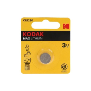 Kodak CR1220 MAX LITHIUM BL1
