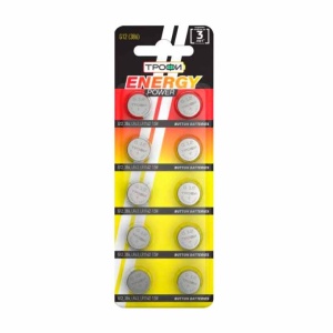 Трофи AG12 (386) LR1142, LR43 Buttron Cells BL10