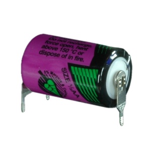 Tadiran SL-550/PT 1/2AA Polarized tags с 3 выводами под пайку