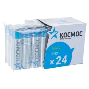 Космос LR03 Alkaline KOCLR03_24BOX BOX24 Космос LR03 Alkaline KOCLR03_24BOX BOX24