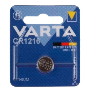 Varta CR1216 Electronics Lithium 06216101401 BL1