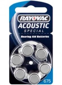 Rayovac ZA675 Extra BL6 Rayovac ZA675 Extra BL6