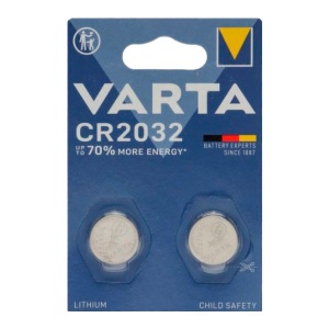 Varta CR2032 Electronics Lithium 06032101415 BL2  Varta CR2032 Electronics Lithium 06032101415 BL2