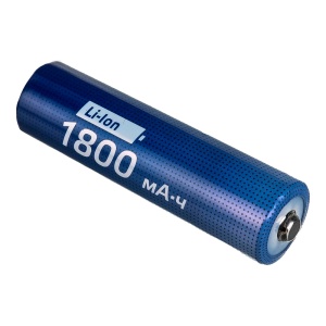 Картинка космос 18650 1800mah koc18650li-ion18ubl1 без защиты bl1 в Киликс