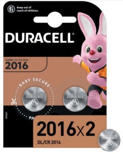 Duracell CR2016 Specialty Lithium BL2 Duracell CR2016 Specialty Lithium BL2