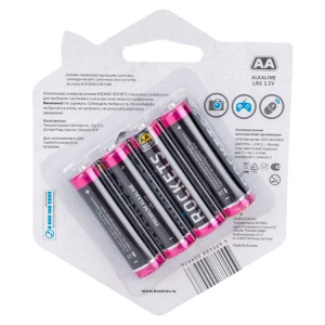 Картинка космос lr6 rockets premium alkaline koslr6rockets4bl bl4 в Киликс