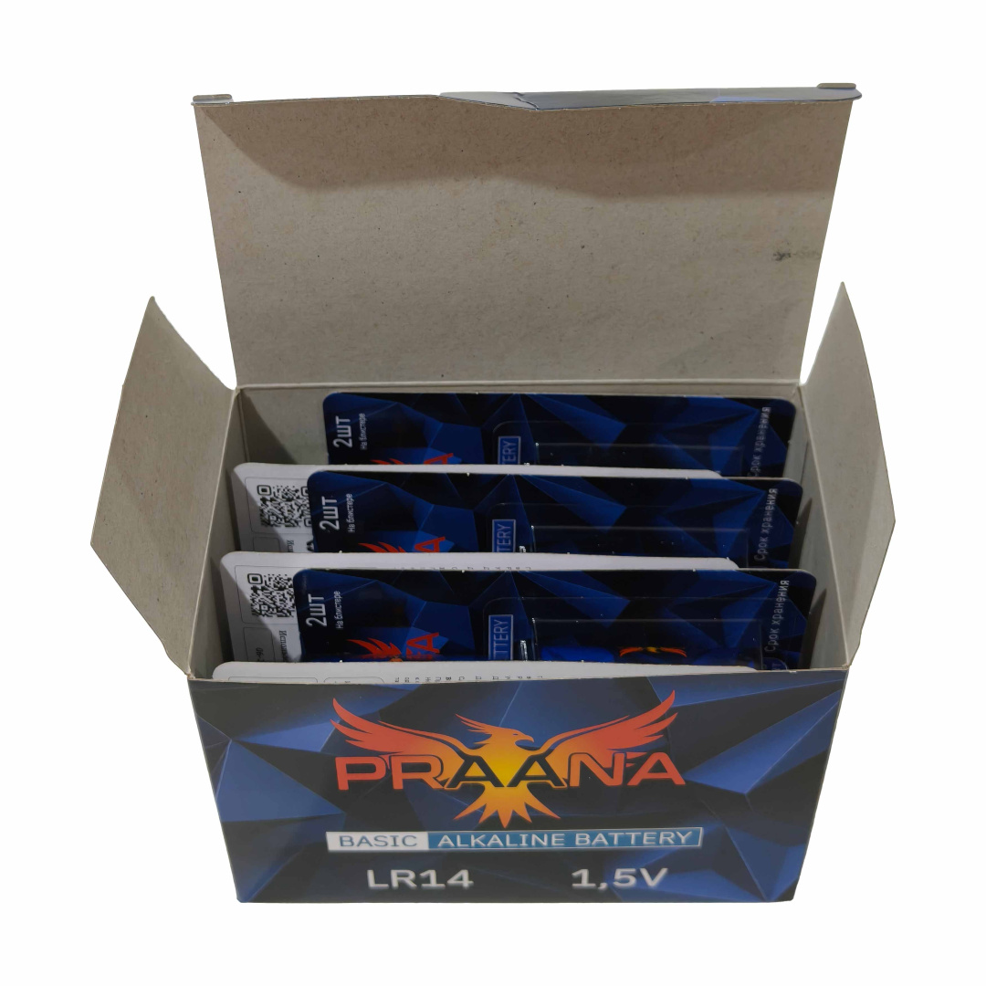 Картинка praana c lr14 basic alkaline bl2 в Киликс