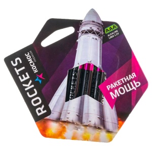 Картинка космос lr03 rockets premium alkaline koslr03rockets4bl bl4 в Киликс