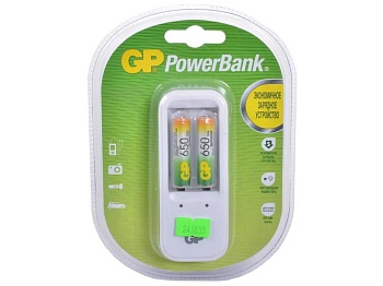 GP PB410GS65-2CR2 (+2xААA 650mah) AA-AAA GP PB410GS65-2CR2 (+2xААA 650mah) AA-AAA