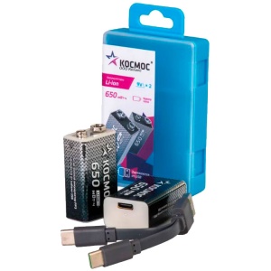Картинка космос li-ion 9v 650mah kocli9v650mah2b box2 в Киликс