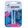 Картинка космос 18650 3400mah koc18650li-ion34pbl1 с защитой bl1 в Киликс
