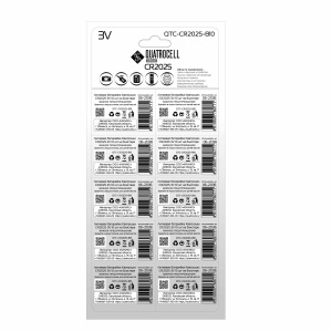 Фото Quatrocell CR2025 Lithium BL10 в интернет магазине Qilix