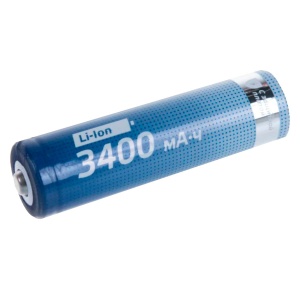 Картинка космос 18650 3400mah koc18650li-ion34pbl1 с защитой bl1 в Киликс