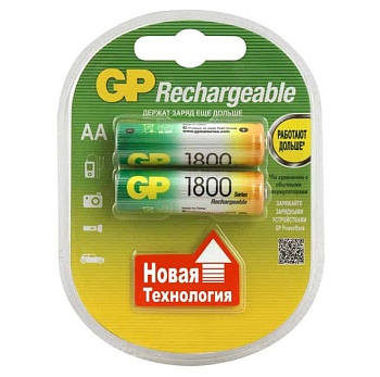 GP HR6 1800mah 180AAHC-2DECRC2 NI-MH BL2 GP HR6 1800mah 180AAHC-2DECRC2 NI-MH BL2