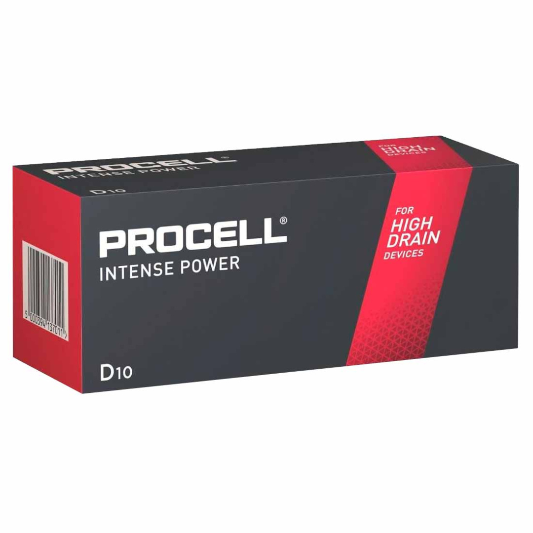 Картинка duracell lr20 d procell intense box10 в Киликс